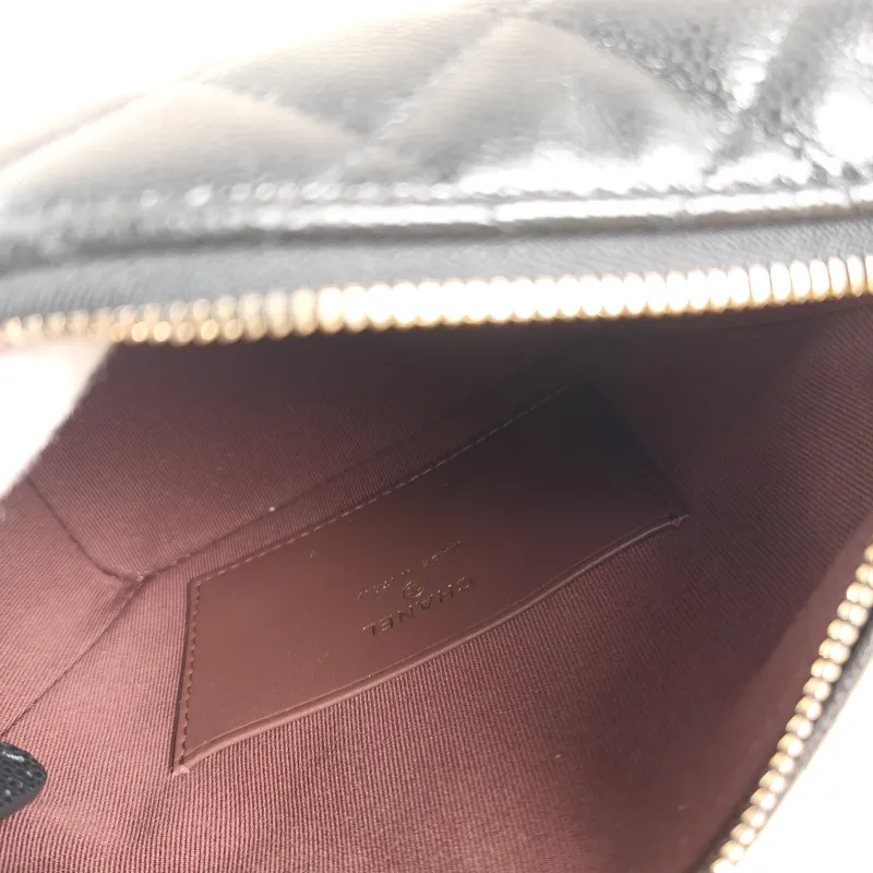 Chanel Crossbody Bag Vanity Case Bag Black Grained Calfskin 20 × 6 × 19 cm — detail view 3 of 10