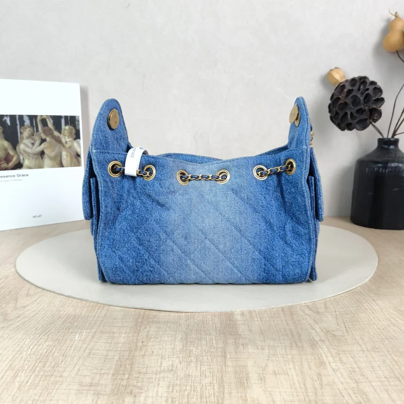 Chanel Crossbody Bag 25Bag Blue Mini 22 × 12.5 × 20 cm — cover view 5 of 6