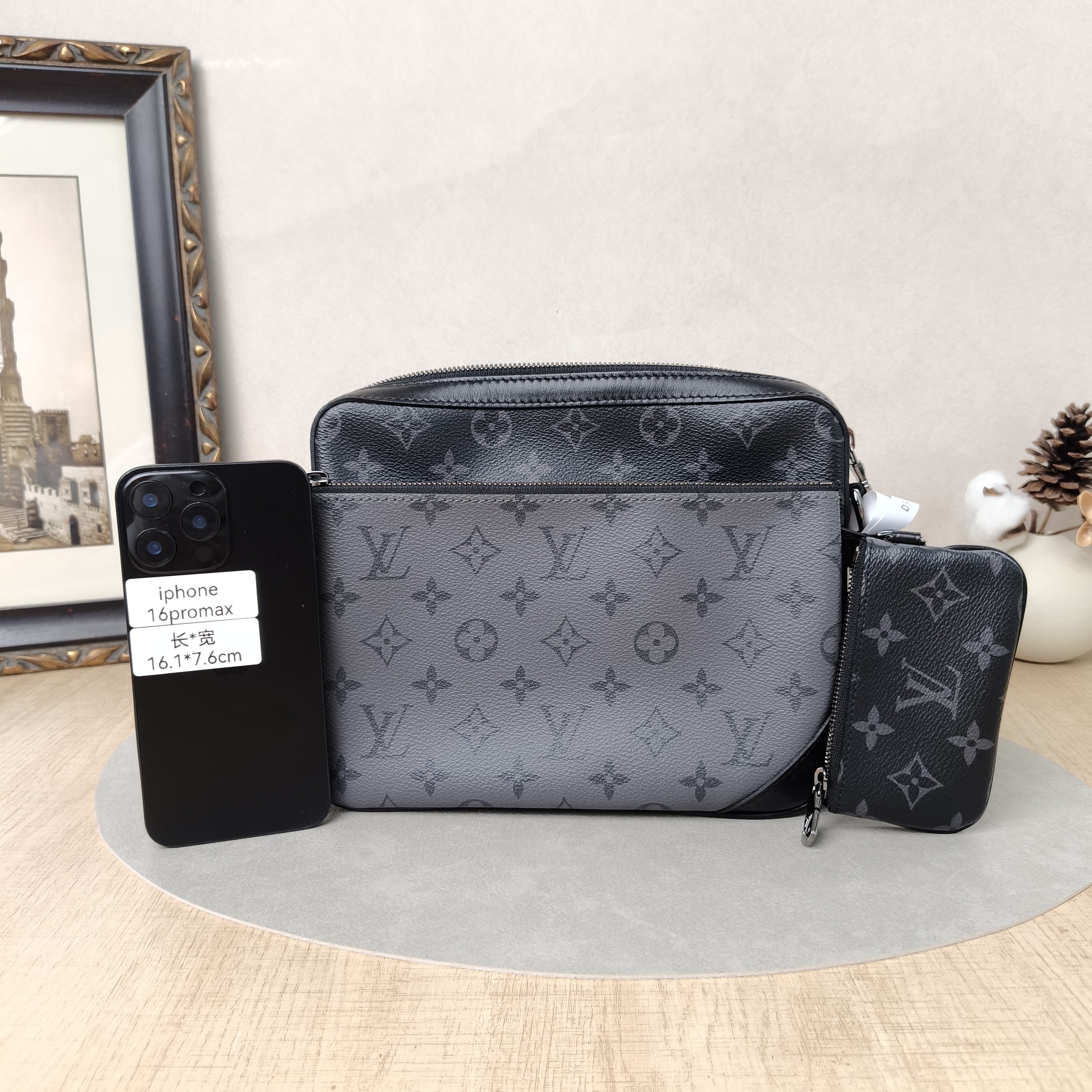 Louis Vuitton Crossbody Bag Trio Monogram PVC25 × 7 × 18.5 cm — cover view 2 of 6