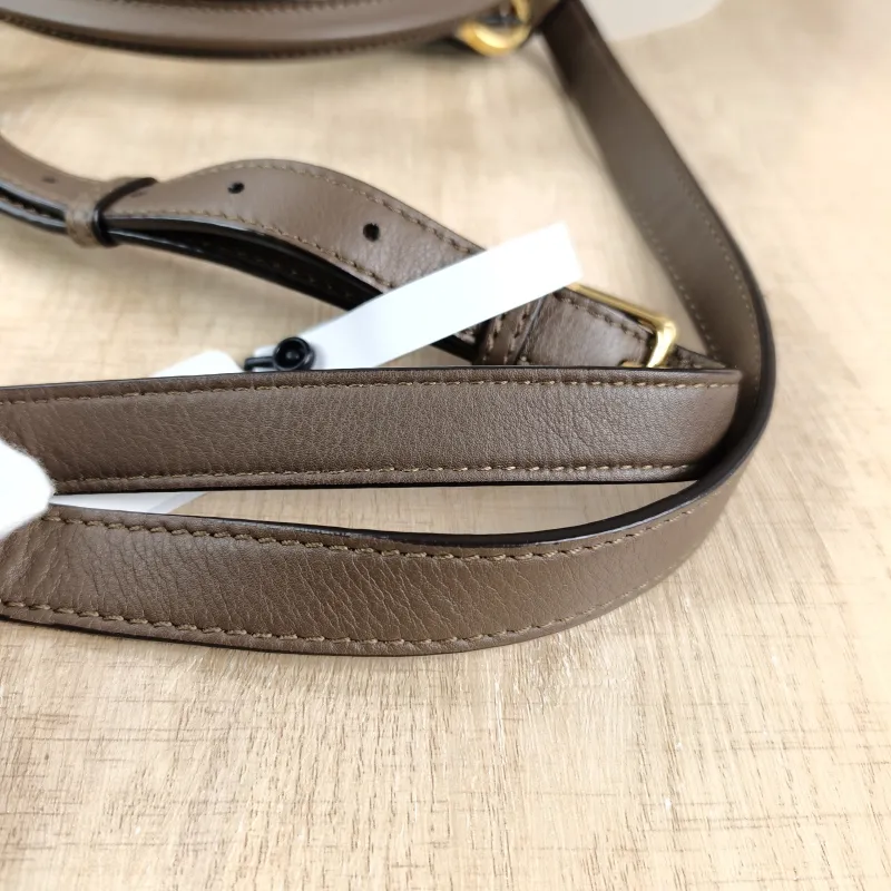 FENDI Crossbody Bag Peekaboo Essentially Small Brown Calfskin Small27 × 11 × 21 cm — detail view 12 of 12