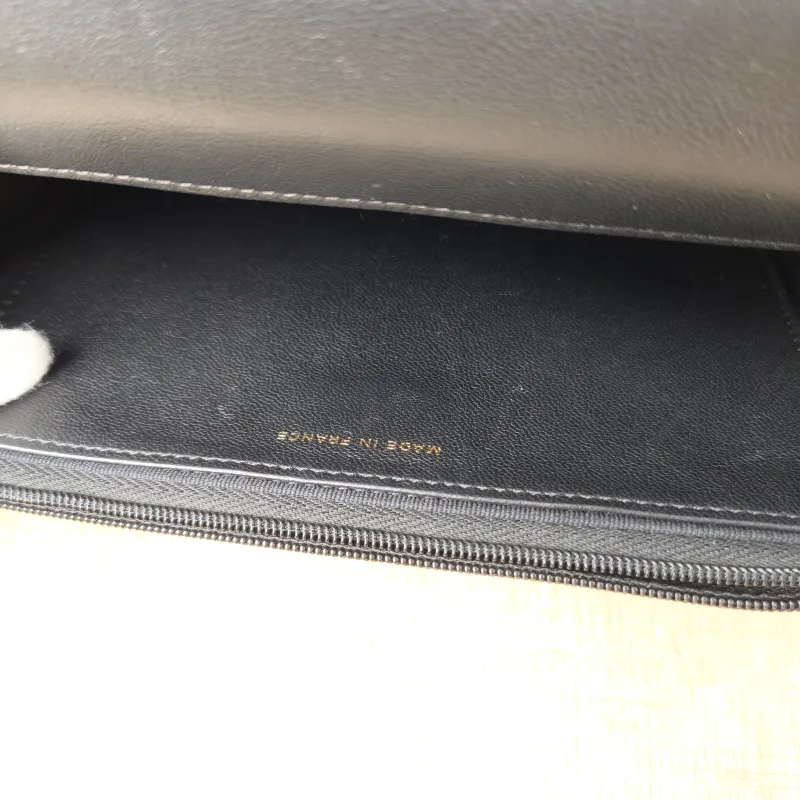 Chanel Crossbody Bag woc Black Lambskin Mini 19.2 × 3.5 × 12.3 cm — detail view 2 of 12