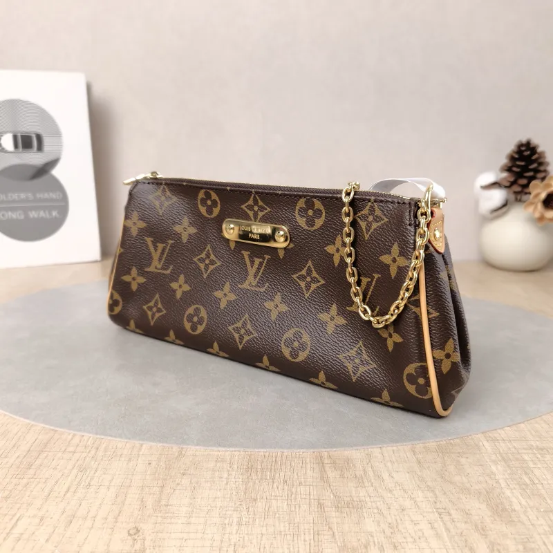 Louis Vuitton Shoulder Bag Pochette Eva Monogram PVC One Size27 × 5 × 11 cm — cover view 2 of 5