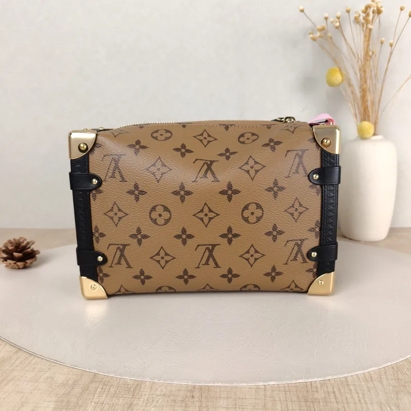 Louis Vuitton Crossbody Bag Side Trunk Box Monogram PVC Medium 23.5 × 8.5 × 16 cm — cover view 3 of 5