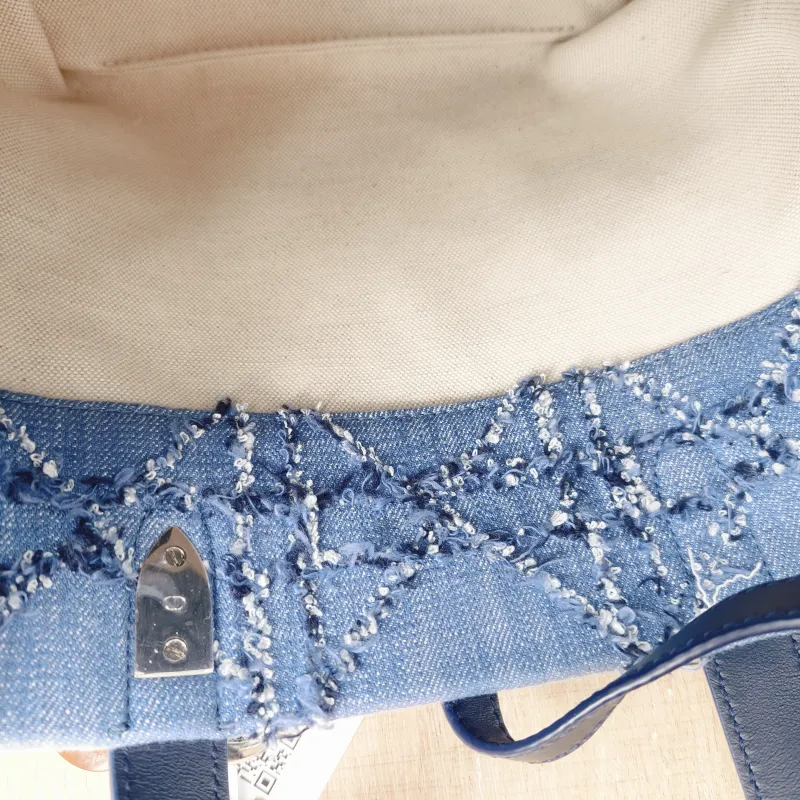DIOR Top Handle Bag TOUJOURS Edition Blue Small 18.5 × 12 × 18.5 cm — detail view 4 of 14