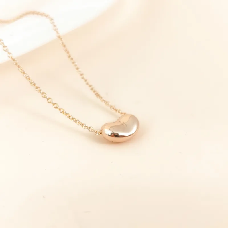 Tiffany&Co. Necklace Elsa Peretti Bean design Collection Necklace Yellow Gold Yellow Gold 18KY ellow Gold 9 40.6 — cover view 3 of 9