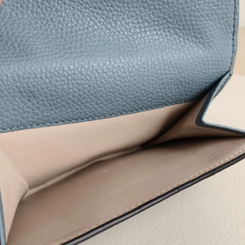 Chloé Wallet Wallet Blue Calfskin One Size12 × 2 × 10.5 cm — detail view 6 of 8