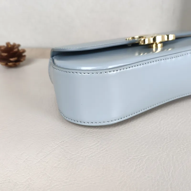CELINE Crossbody Bagteen lola Crossbody Bag Blue Calfskin20 × 8.5 × 11.5 cm — detail view 8 of 12