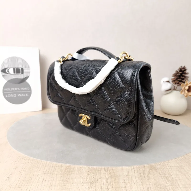 Chanel Backpack Backpack Black Grained Calfskin One Size24 × 5 × 17 cm — cover view 3 of 5