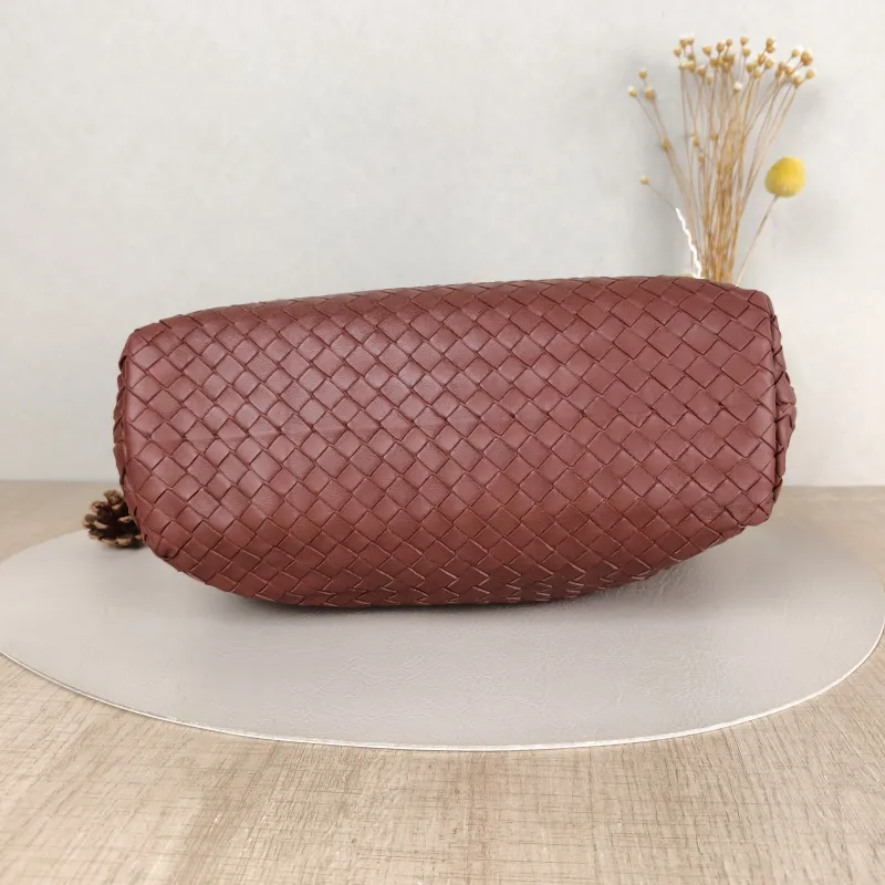 Bottega Veneta Shoulder Bag Olimpia Brown Lambskin One Size29 × 10.5 × 20 cm — cover view 5 of 5