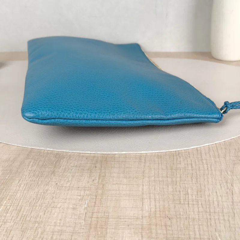 GUCCI Clutch Clutch Blue Calfskin One Size34*21 — detail view 3 of 10