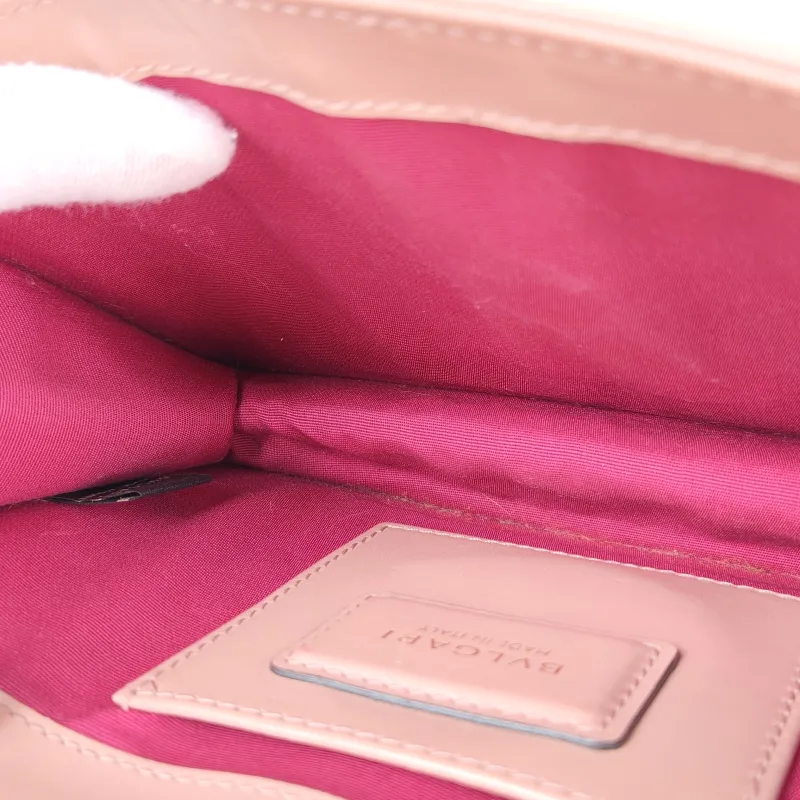 Bvlgari Shoulder Bag Serpenti Forever Collection Crossbody Bag Beige Calfskin One Size 22 × 5 × 14 cm — detail view 12 of 15