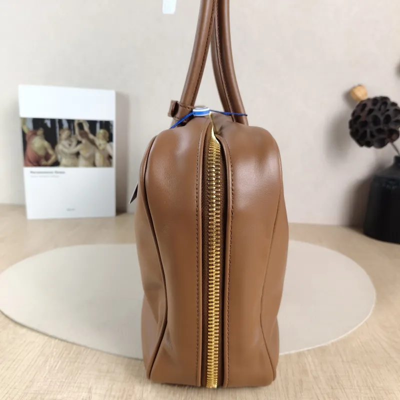 Miumiu Top Handle Bag Beau CC alfskin Large 34 × 10 × 23 cm — detail view 9 of 11