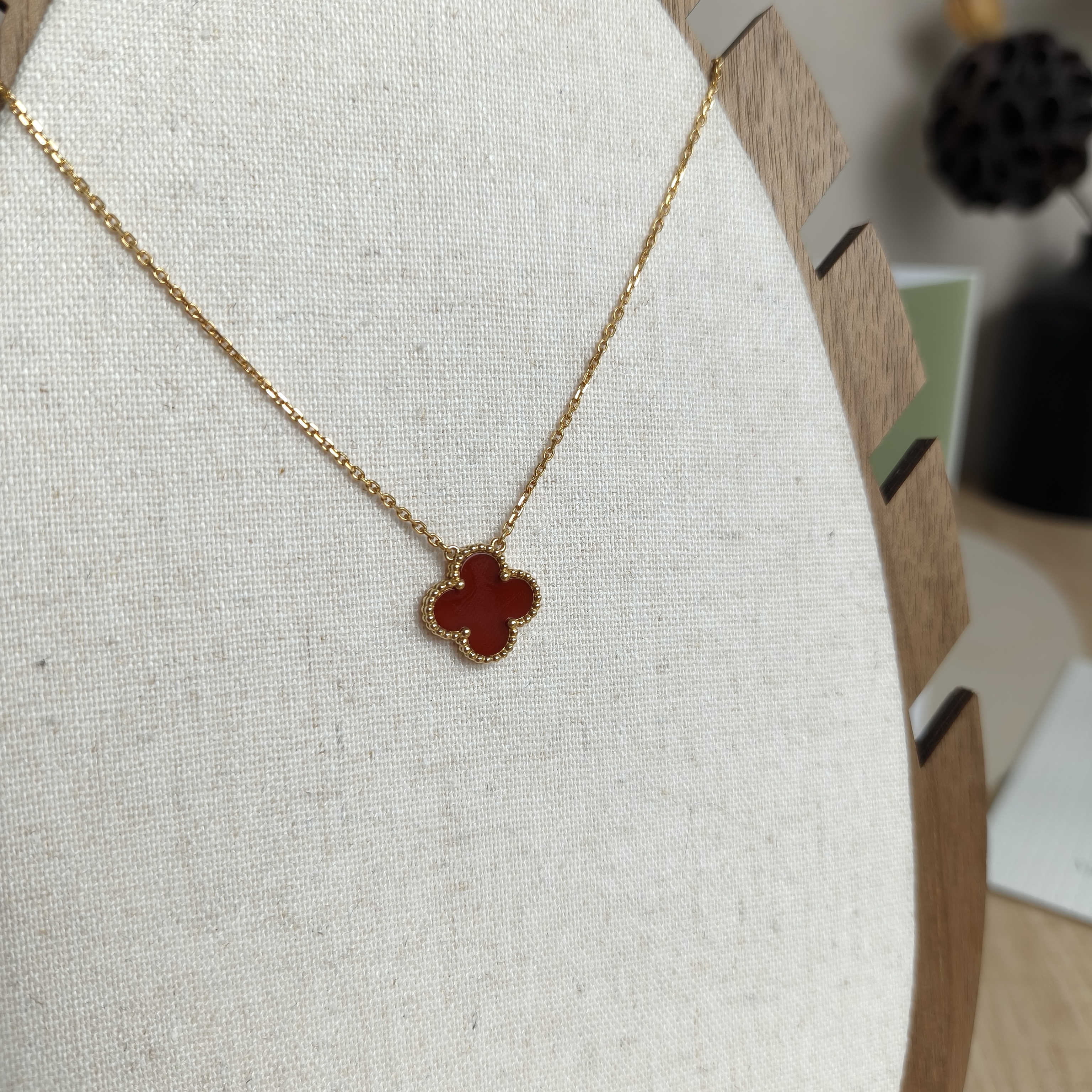 Van Cleef & Arpels Necklace Alhambra Alhambra Collection Necklace 18KY ellow Gold Vintage Small40cm Vintage Small — cover view 10 of 10