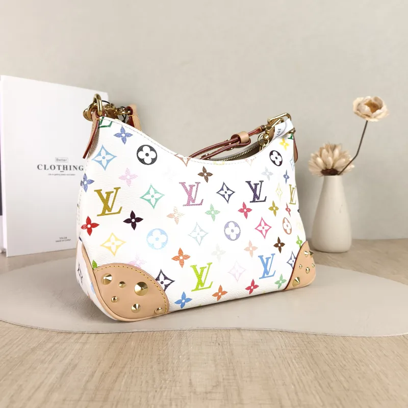 Louis Vuitton Crossbody Bag Boulogne Multicolore PVC Small26 × 9.5 × 16 cm — cover view 2 of 5