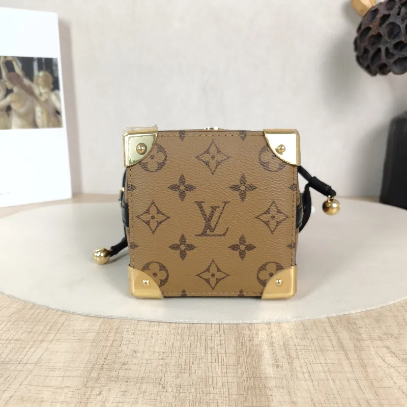 Louis Vuitton Crossbody Bag NOÉ PURSE LV CHARMS Monogram PVC Mini 11.5 × 11.5 × 11.5 cm — cover view 5 of 6