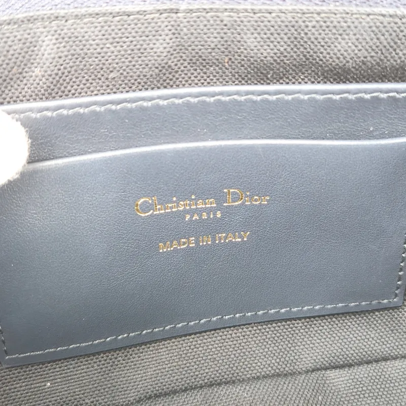 DIOR Shoulder Bag 30 Montaigne Blue Canvas One Size 21.5 × 3 × 12 cm — detail view 11 of 11