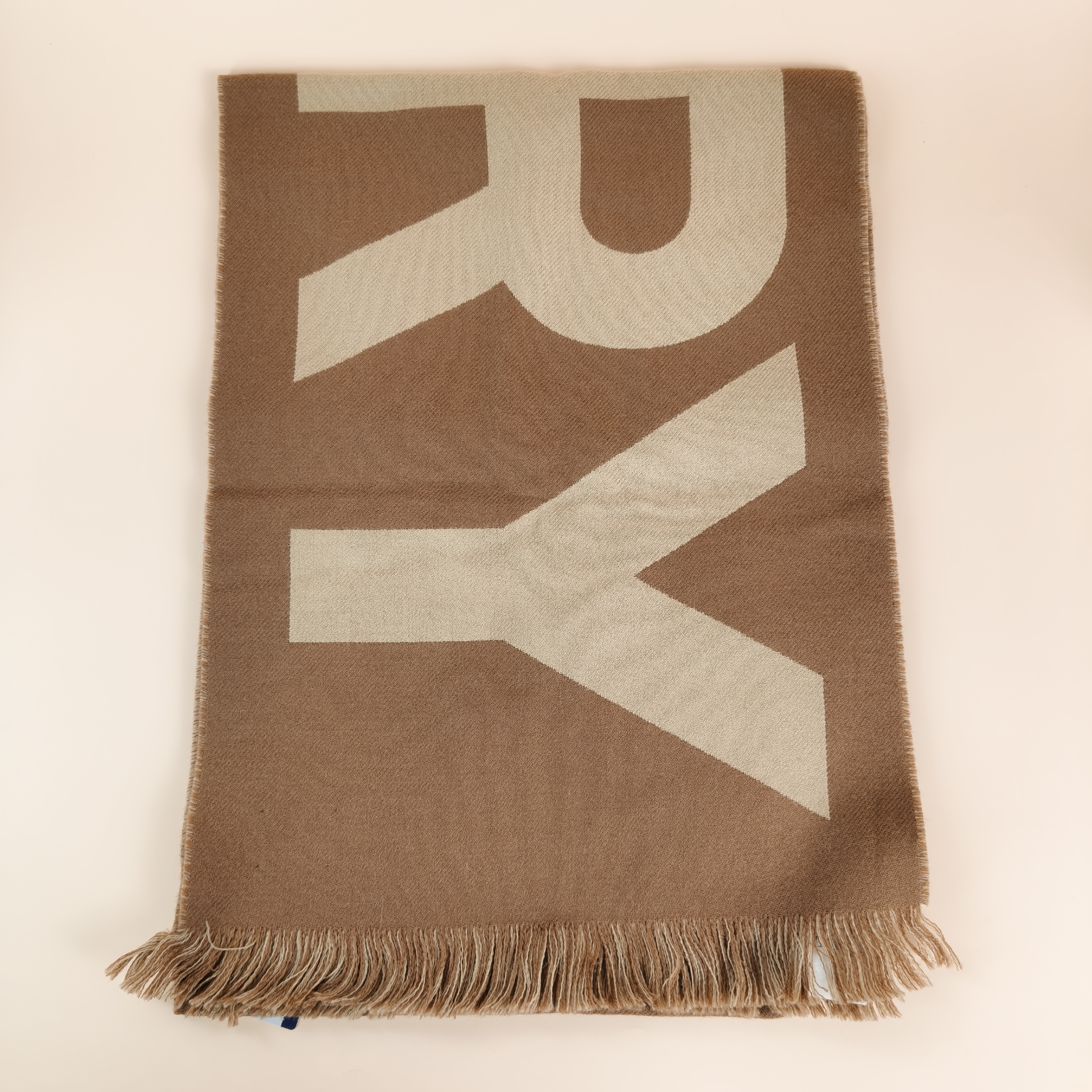BURBERRY Scarf Scarf Wool One Size188*33cm