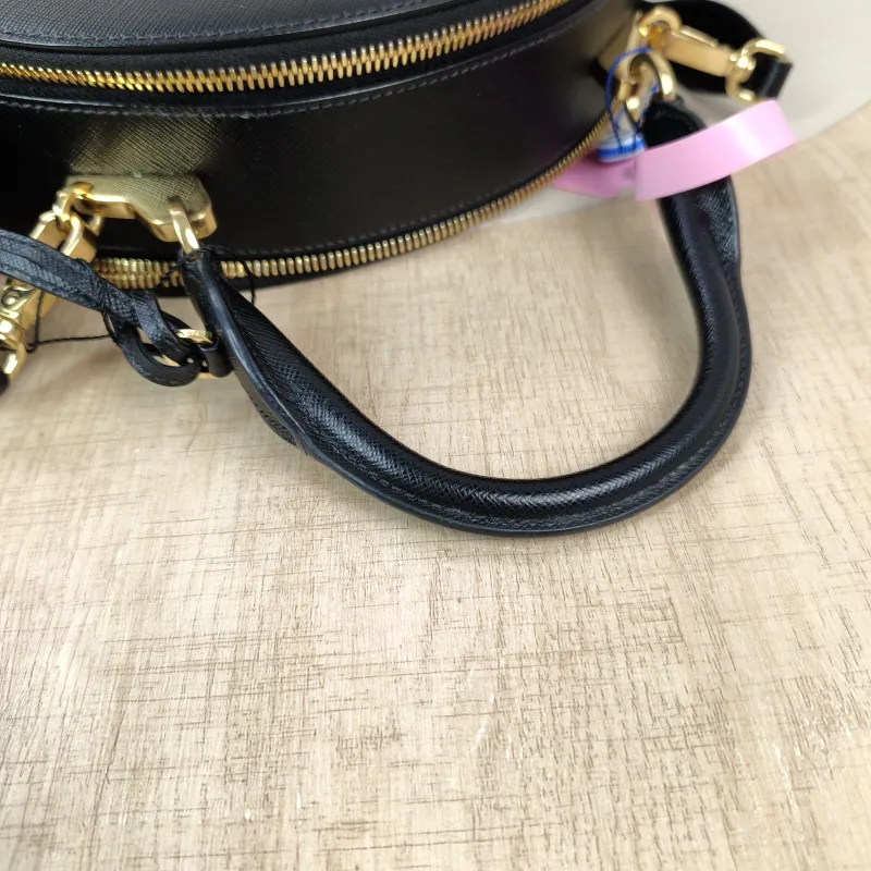 PRADA Shoulder Bag Black Calfskin One Size25 × 8 × 16 cm — detail view 2 of 13
