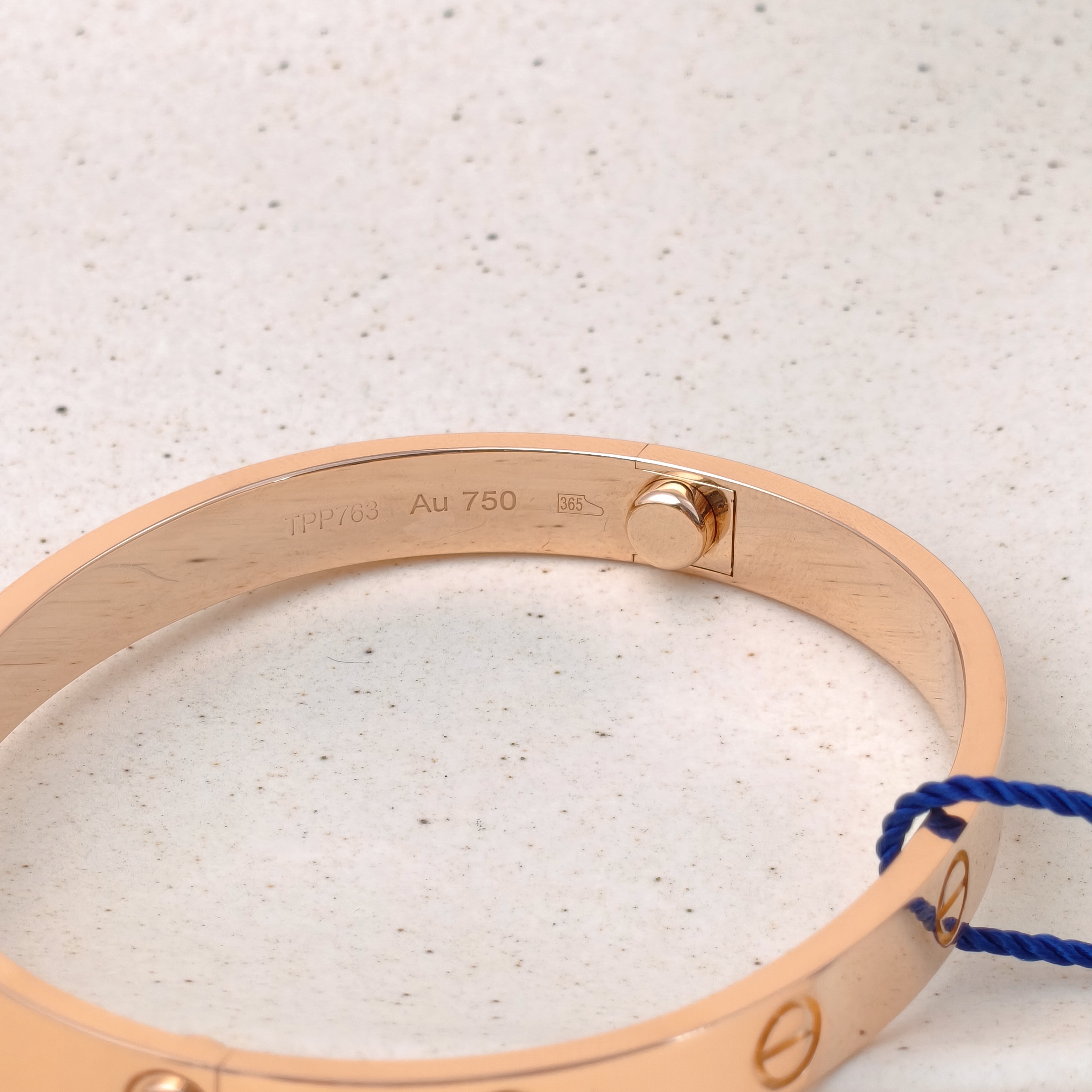 CARTIER Bangle LOVE Bangle 18KR ose Gold Rose Gold 18KR ose Gold17 US 4.8 — cover view 8 of 11