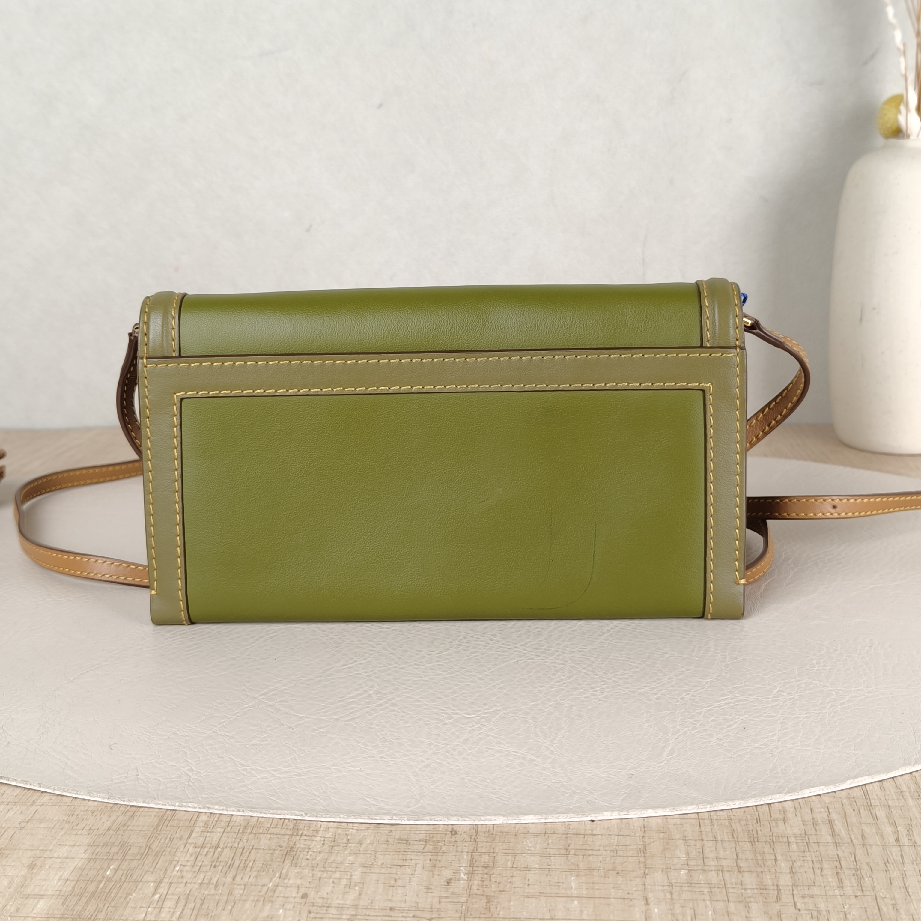 BURBERRY Crossbody Bag Crossbody Bag Walletwoc Calfskinmini19.5 × 2.5 × 10.5 cm — cover view 4 of 5