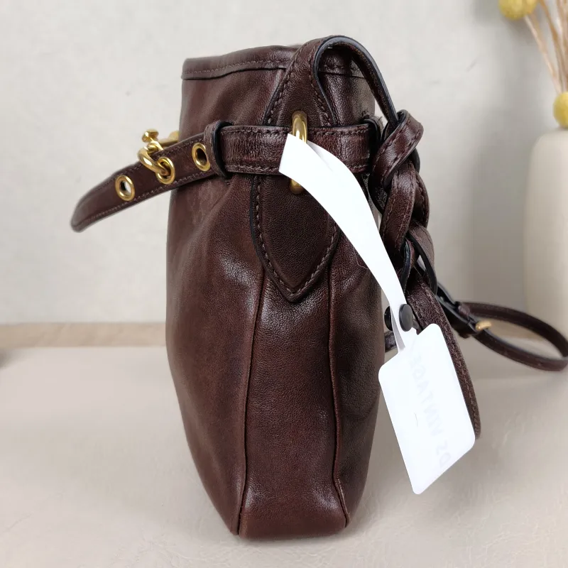 Miumiu Crossbody Bag Aventure Bucket Bag Lambskin Mini 17 × 4.5 × 19 cm — detail view 7 of 10