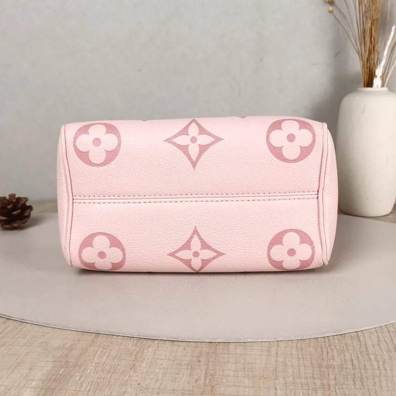 Louis Vuitton Crossbody Bag Speedy20 Pink Empreinte Embossed Calfskin Small 20.5 × 12 × 13.5 cm — cover view 2 of 5