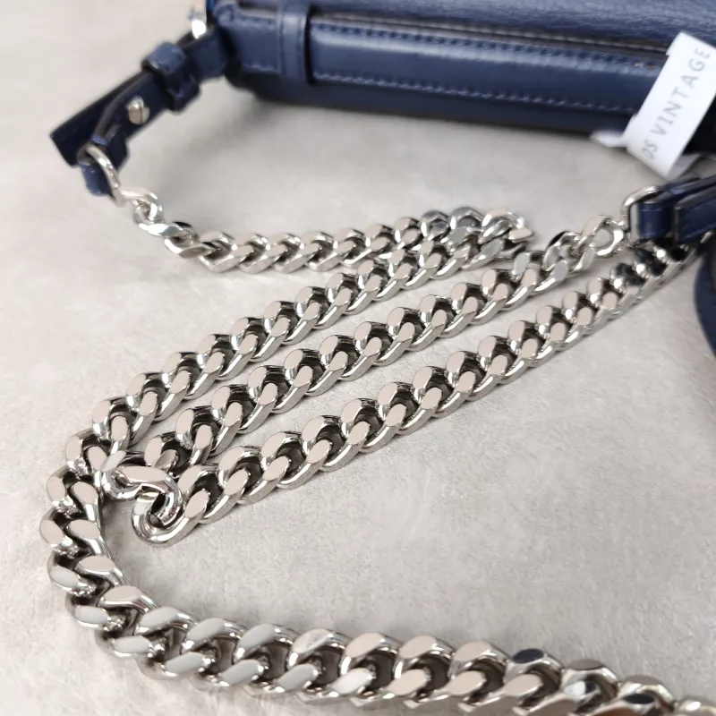 FENDI Crossbody Bag Crossbody Bag Blue Calfskinmini18 × 6 × 11 cm — detail view 9 of 14