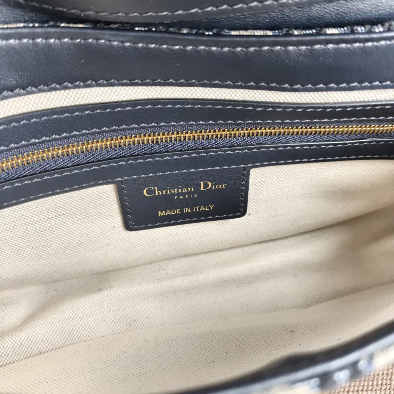 DIOR Crossbody Bag Streetchic Crossbody Bag Blue Canvas Small 24 × 5 × 12.5 cm — detail view 4 of 10