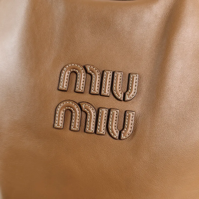 Miumiu Shoulder Bag IVY Tote Shopping Tote CC alfskin Medium 35*40 — detail view 7 of 10