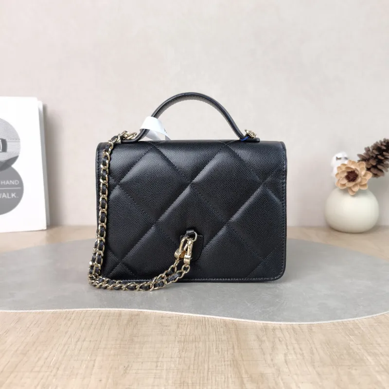 Chanel Backpack Backpack Black Calfskin One Size 18.2 × 5 × 14 cm — cover view 5 of 5