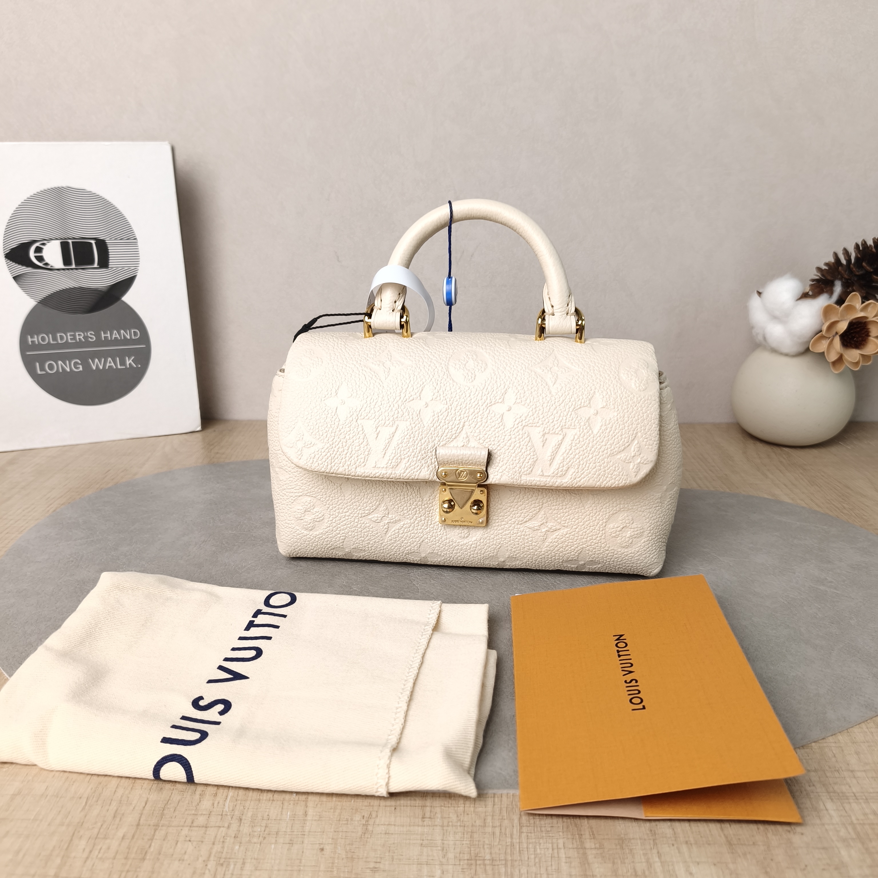 Louis Vuitton Crossbody Bag MADELEINE White Empreinte Embossed Calfskinnano21 × 6 × 12.5 cm — cover view 6 of 6