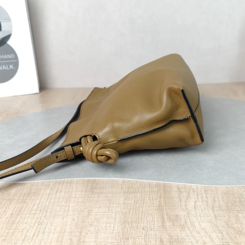 LOEWE Crossbody Bag Flamenco Calfskin Mini 24 × 9 × 18 cm — detail view 10 of 10