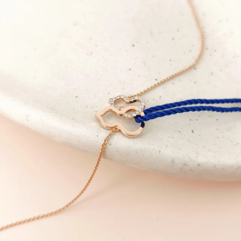 Qeelin Bracelet Wulu Collection Bracelet Rose Gold Diamond18KR ose Gold One Size 18cm — cover view 5 of 7