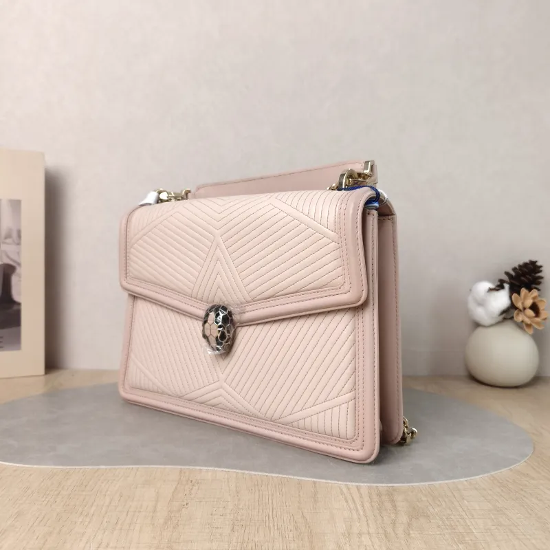 Bvlgari Crossbody Bag Serpenti Diamond Blast Lambskin 28.5 × 8.5 × 20 cm — cover view 5 of 6