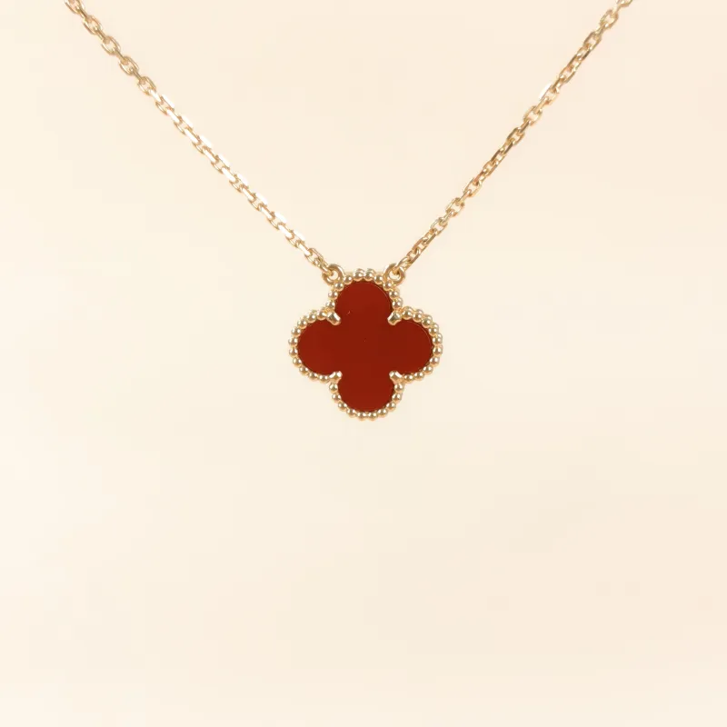 Van Cleef & Arpels Necklace Alhambra Alhambra Collection Necklace 18KY ellow Gold Vintage Small41cm