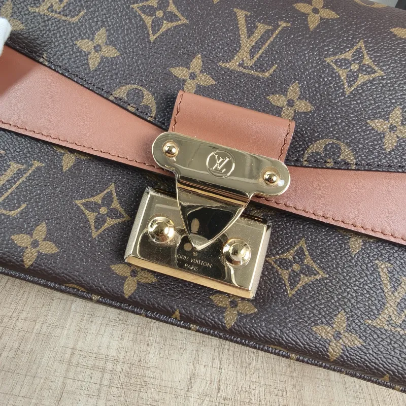Louis Vuitton Crossbody Bag Marceau Chain Bag Caramel PVC · Calfskin One Size24.5 × 6.5 × 15 cm — detail view 2 of 14