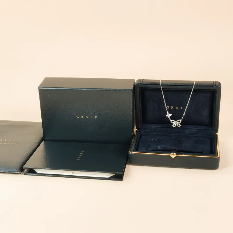 GRAFF Necklace Collection Necklace White Gold 18KW hite Gold Diamond One Size 45cm — cover view 3 of 12