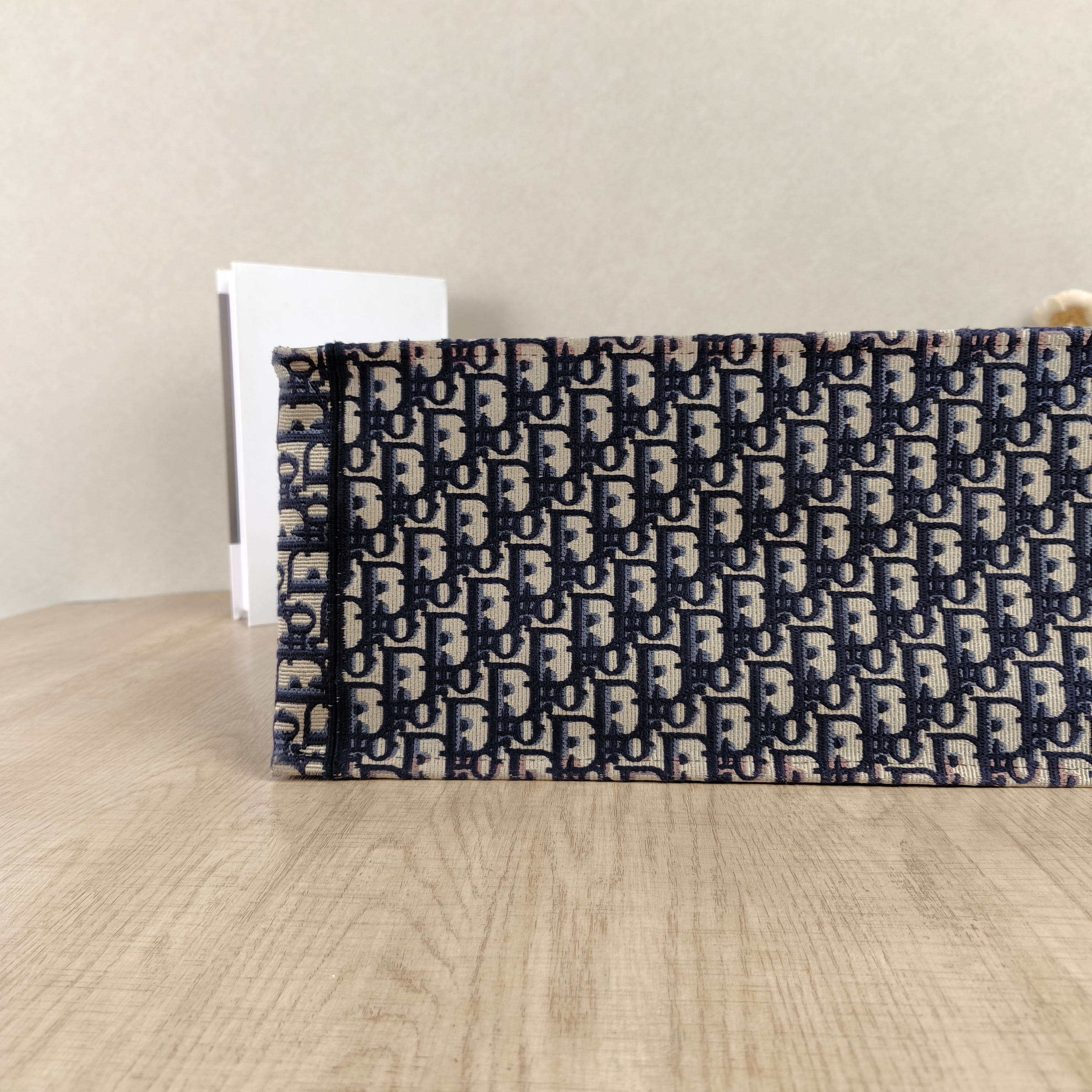 DIOR Top Handle Bag Book Tote Blue Canvas36 × 16.5 × 27.5 cm — cover view 3 of 8