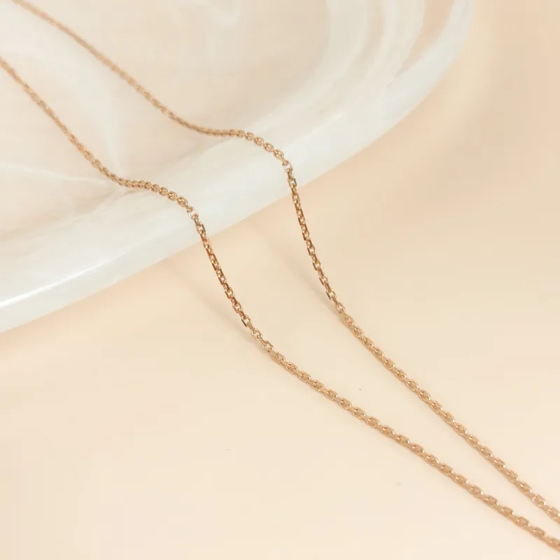 Van Cleef & Arpels Necklace Alhambra 18KR ose Gold Sweet Mini40cm — cover view 5 of 9