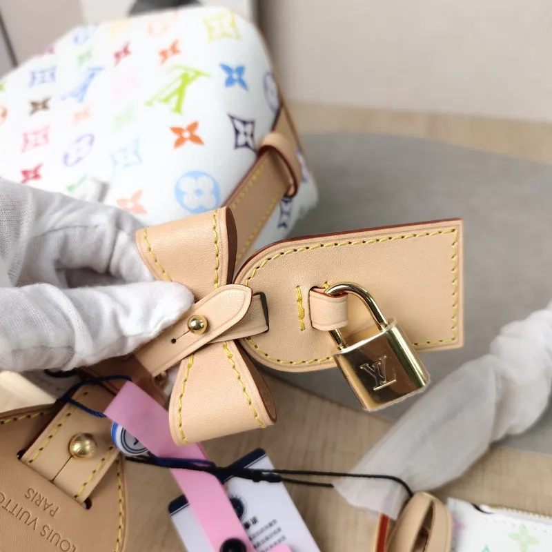Louis Vuitton Top Handle Bag ALL IN BB Multicolore PVCBB16 × 12 × 18 cm — detail view 4 of 16