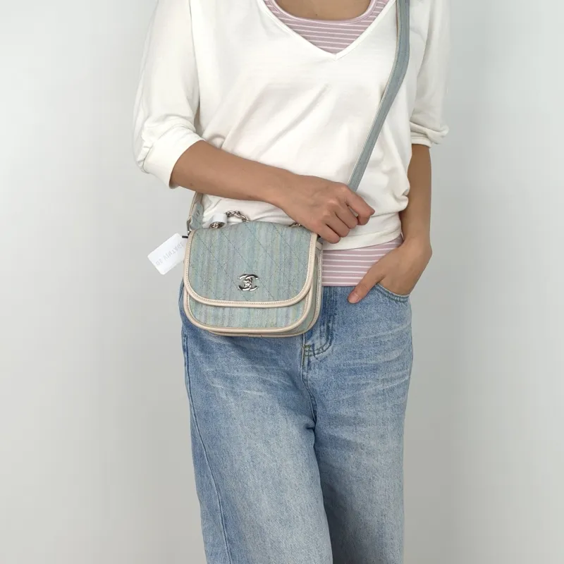 Chanel Crossbody Bag Crossbody Bag One Size17 × 6 × 14 cm — on-model view 3 of 3