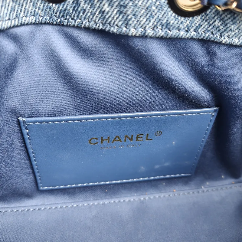 Chanel Crossbody Bag 25Bag Blue Mini 20 × 12.5 × 22 cm — detail view 3 of 12