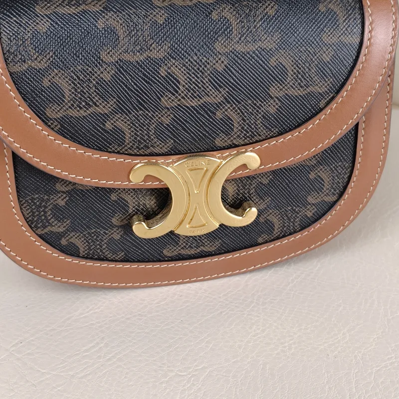 CELINE Crossbody Bag Crossbody Bag Monogram PV Cmini15 × 5 × 11.5 cm — detail view 10 of 12