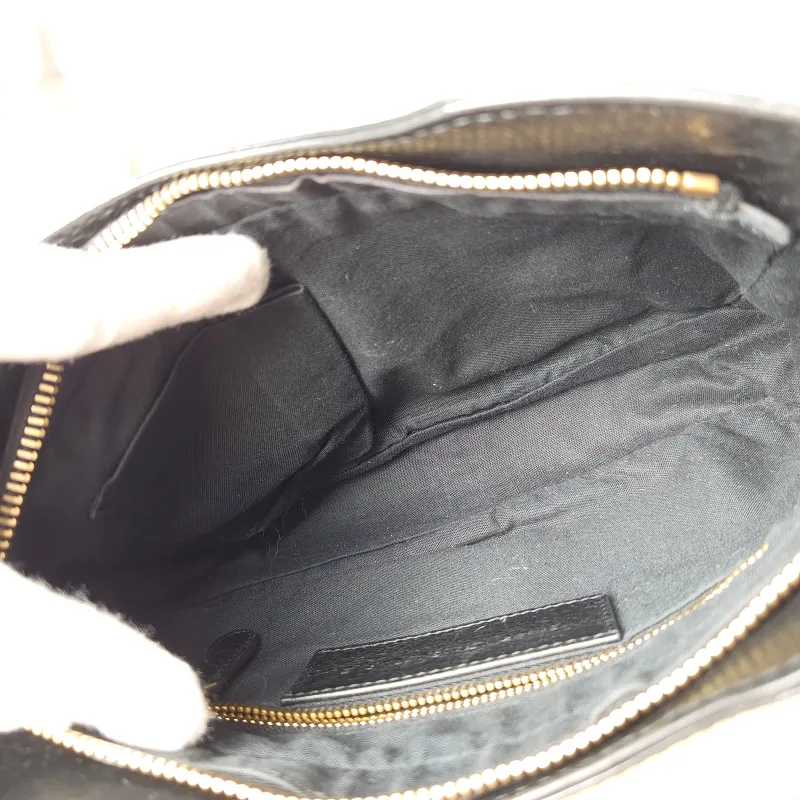 BALENCIAGA Shoulder Bag Black Lambskin 23 × 5 × 14.5 cm — detail view 11 of 11