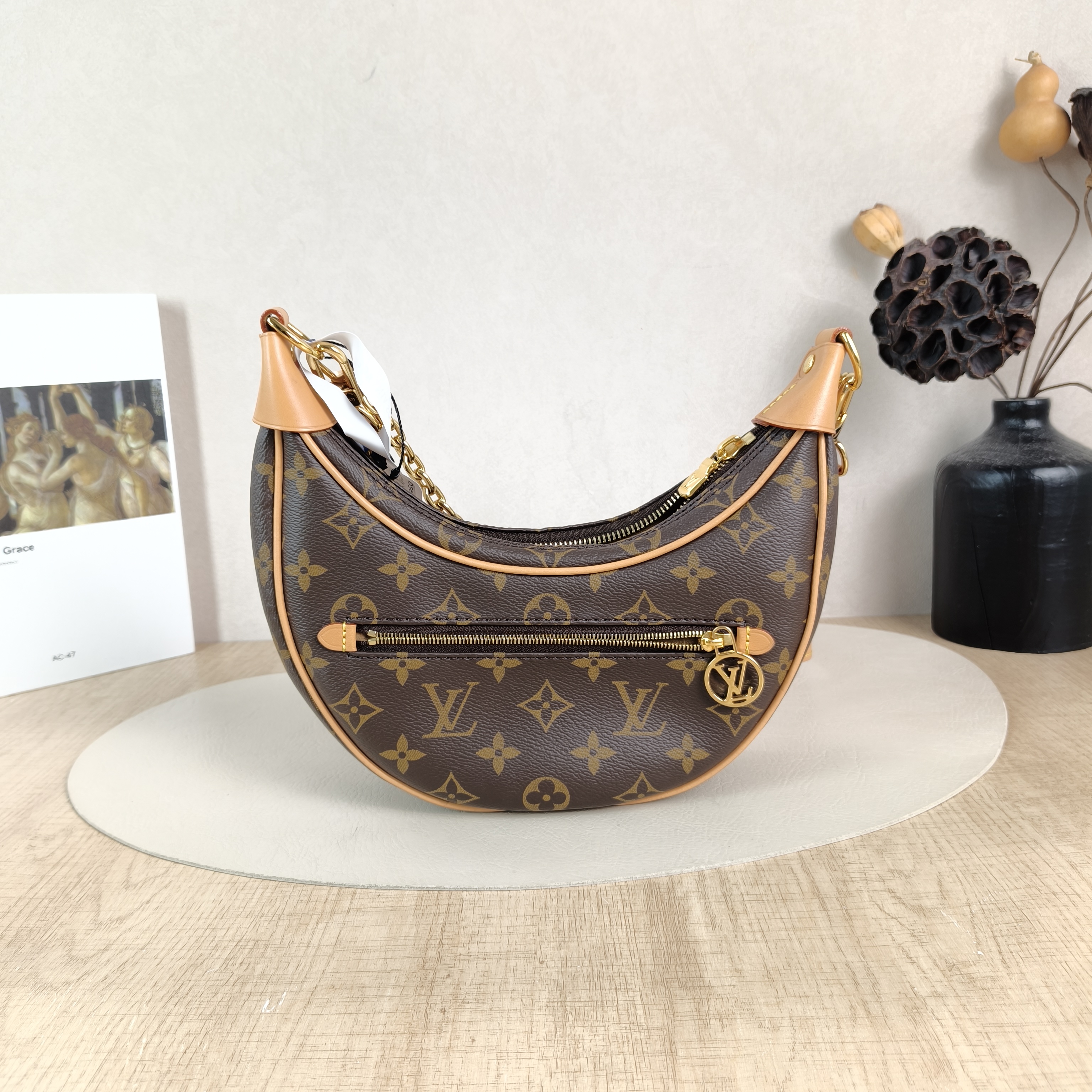 Louis Vuitton Crossbody Bag Loop Monogram PVC Small23 × 6 × 13 cm