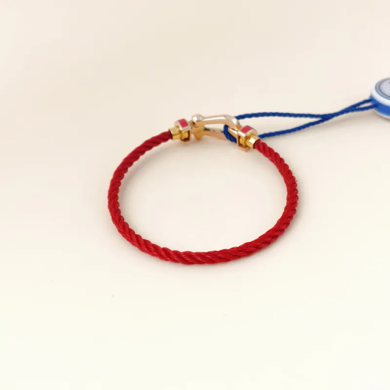 FRED Bracelet Force 10 Collection Bracelet Red 18k One Size 14cm — cover view 7 of 8
