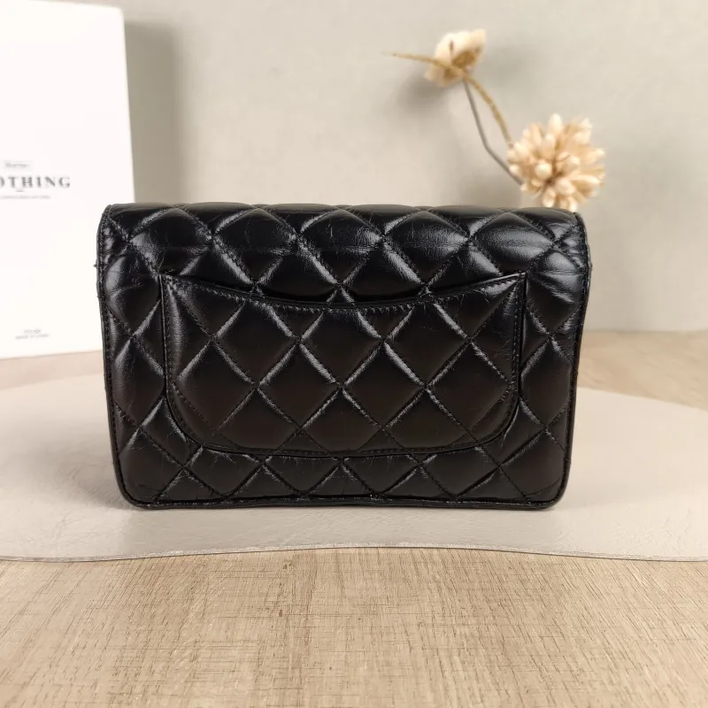 Chanel Crossbody Bag2.55 woc Black Edition Calfskin One Size19.2 × 3.5 × 12.3 cm — cover view 3 of 5