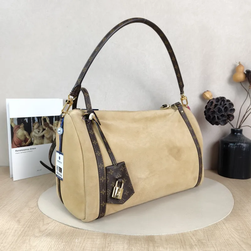 Louis Vuitton Shoulder Bag EXPRESS Shoulder Bag Suede Medium 36 × 18.5 × 24 cm — cover view 6 of 6
