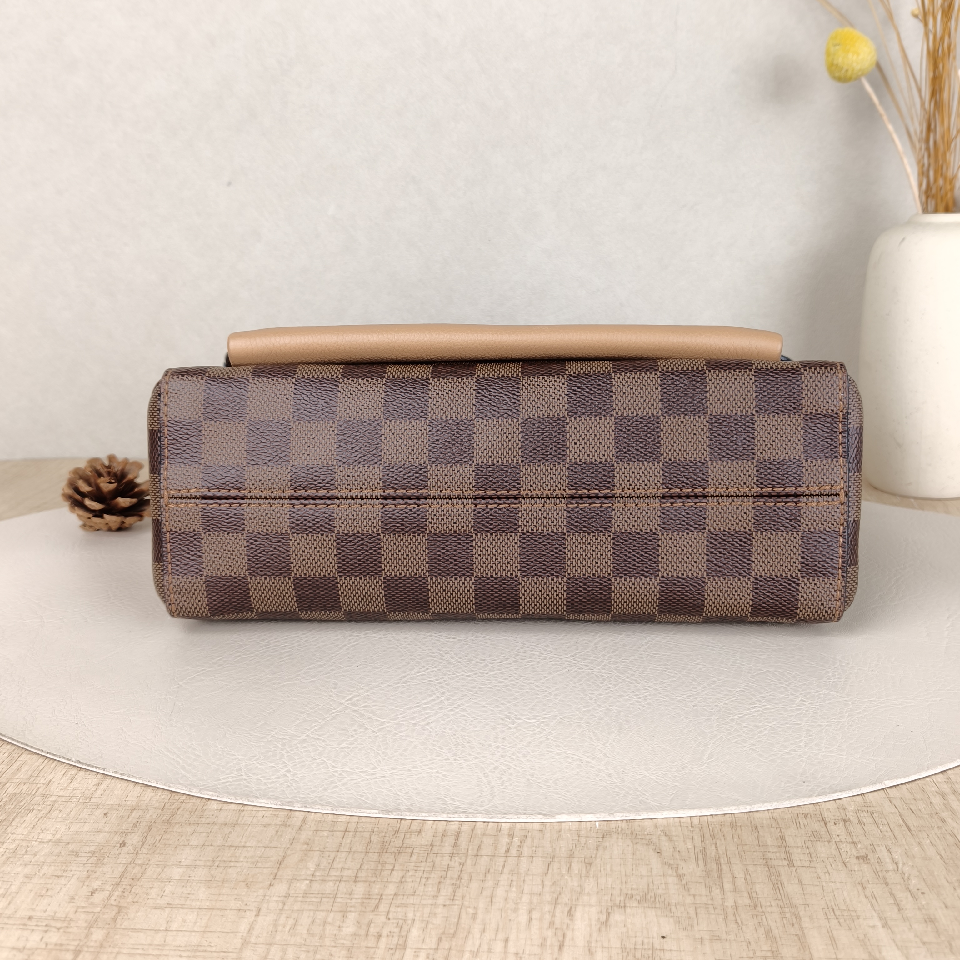 Louis Vuitton Shoulder Bag VAVIN Damier Ebene PVC Small25 × 9.5 × 17 cm — cover view 3 of 5