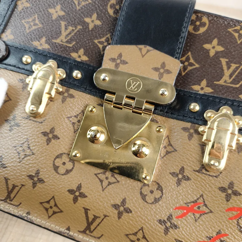 Louis Vuitton Crossbody Bag Trunk Clutch Box Monogram PV Cmini20 × 5.5 × 12 cm — detail view 4 of 12